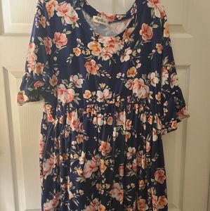 Haptics Floral Dress